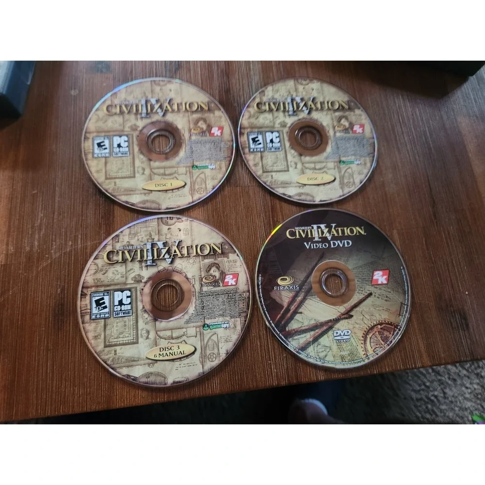 Sid Meier's 4 Civilization Game of the Year Edition PC Game 2006 Complete